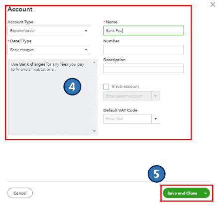 Record Bank Fees in QuickBooks Online