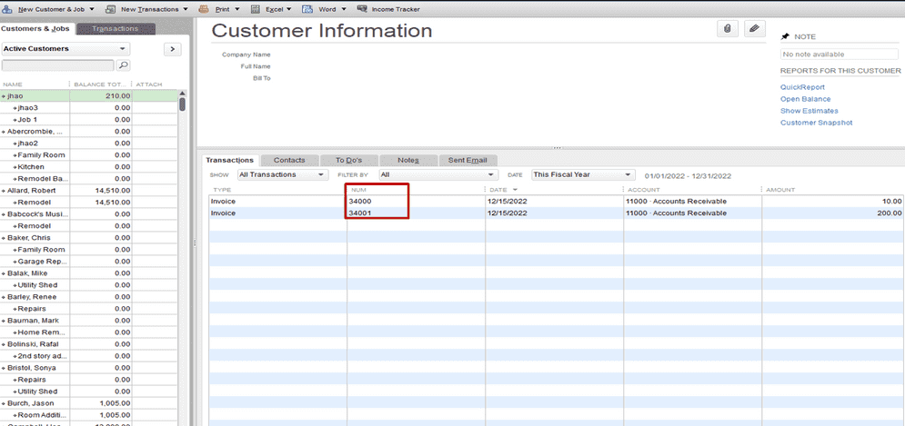 How to Change the Invoice Number Sequence in QuickBooks Enterprise Suite?