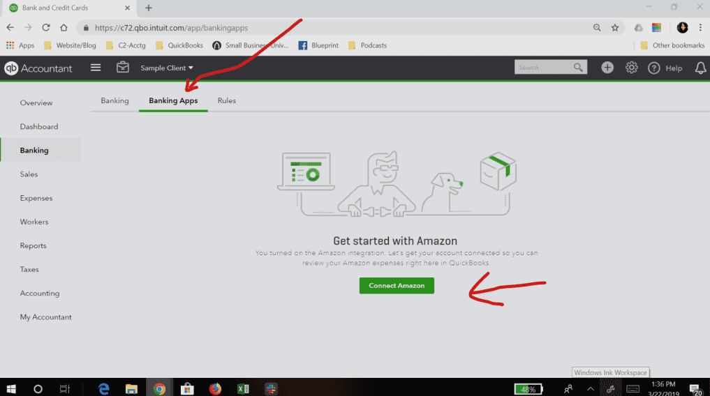 amazon and quickbooks integration