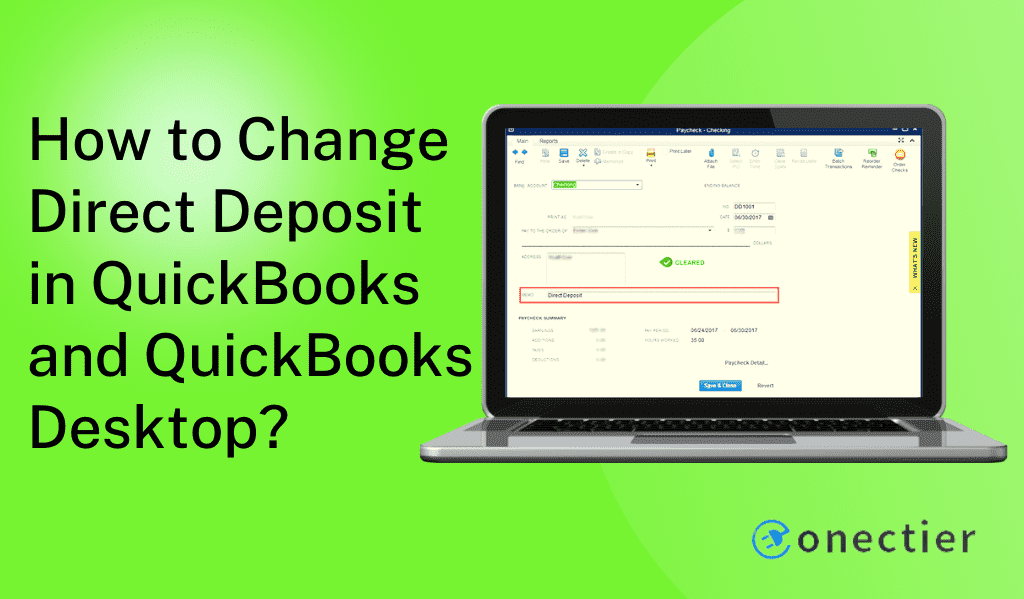 How to Change Direct Deposit in QuickBooks and QuickBooks Desktop