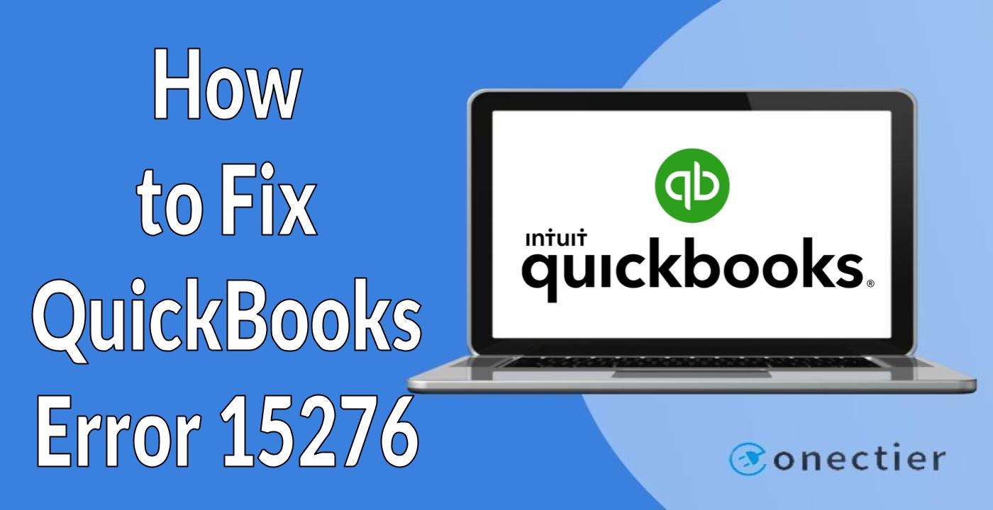 QuickbooksPayment-How to fix QuickBooks Error 15276