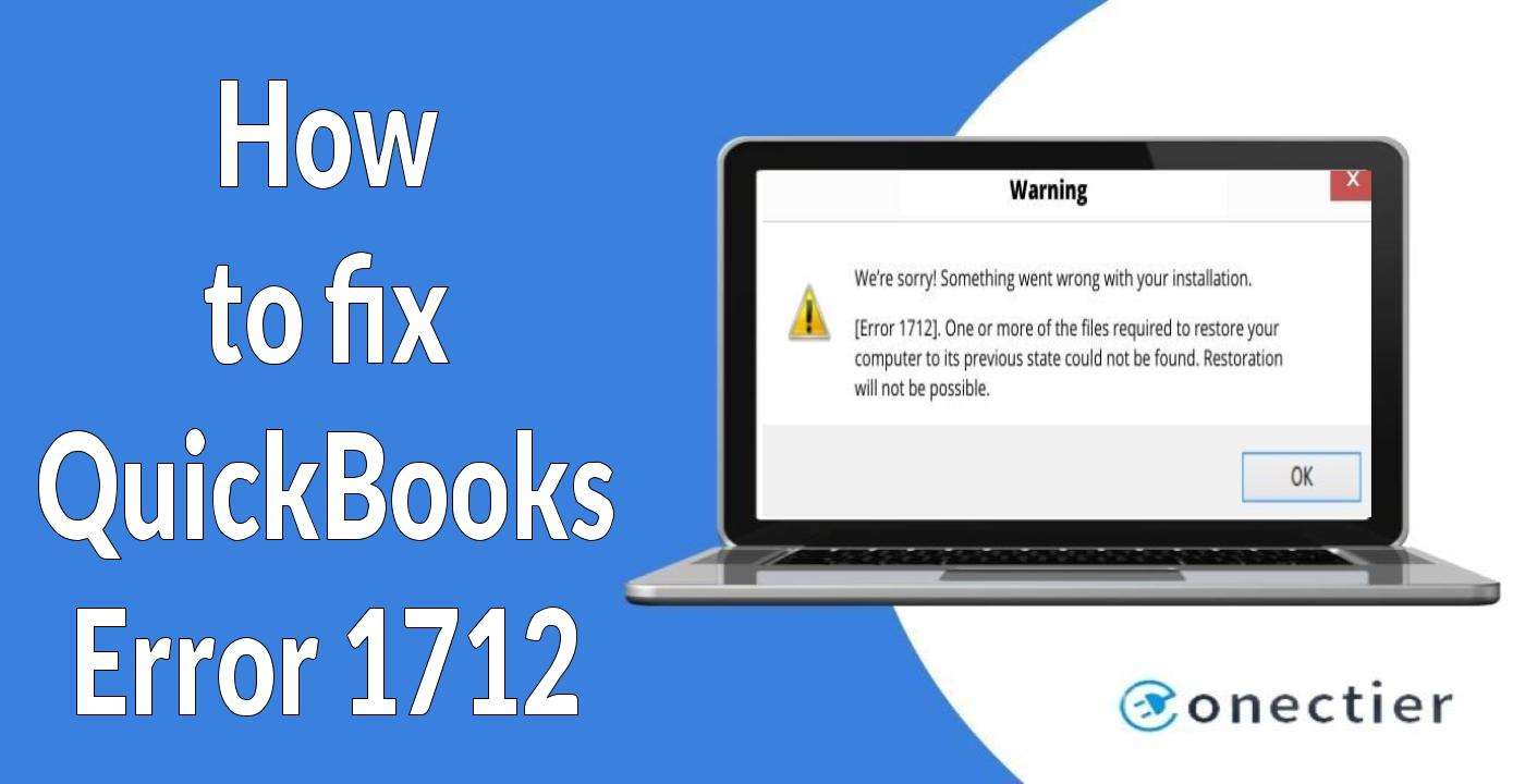 QuickbooksPayment-How to fix QuickBooks Error 1712