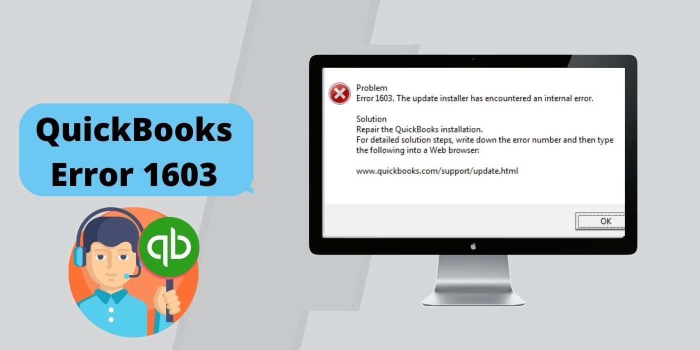 How to fix QuickBooks Error 1603