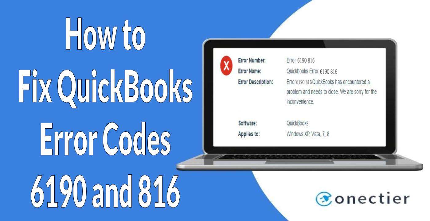 QuickbooksPayment-QuickBooks Error Codes 6190 816