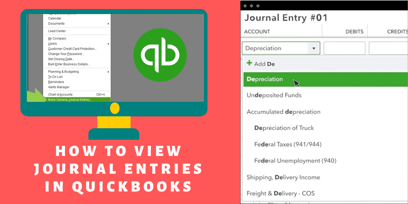 QuickbooksPayment-How to View Journal Entries in QuickBooks