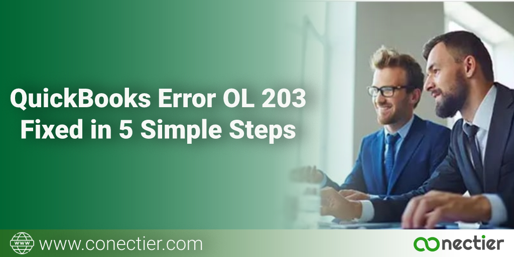 QuickBooks Error OL 203 - How to Fix