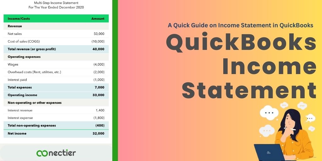 Income Statement in QuickBooks