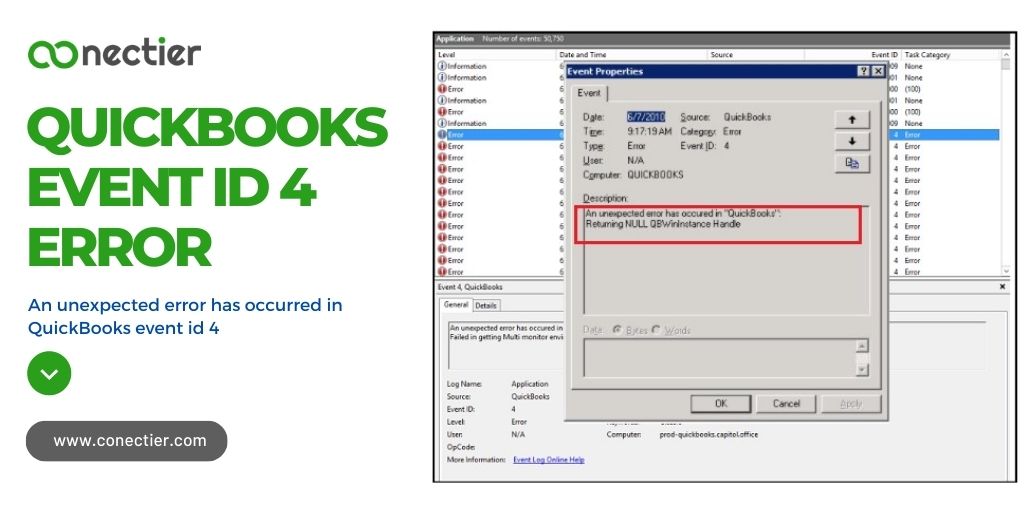 Image of quickbooks error 4