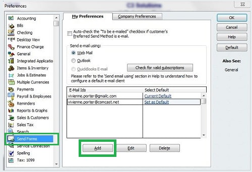 QuickbooksPayment-quickbooks setup email