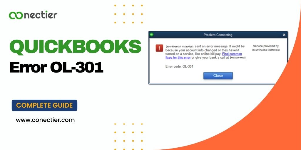 Image of quickbooks error ol-301