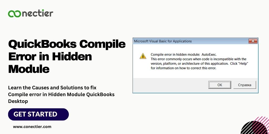 QuickbooksPayment- QuickBooks Compile Error in Hidden Module