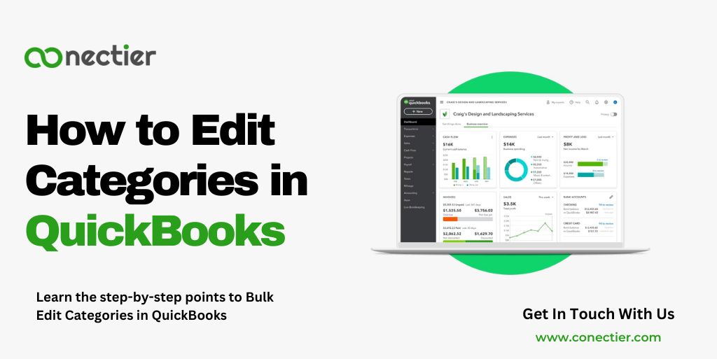 How to Edit Categories in QuickBooks?