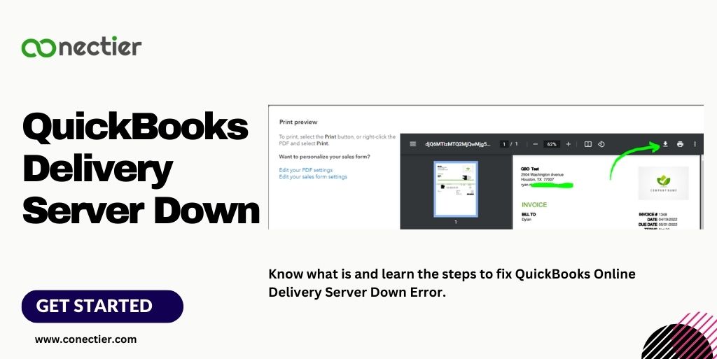 QuickbooksPayment- QuickBooks Online Delivery Server Down Error