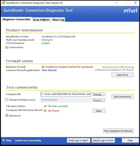 What is QuickBooks Connection Diagnostic Tool